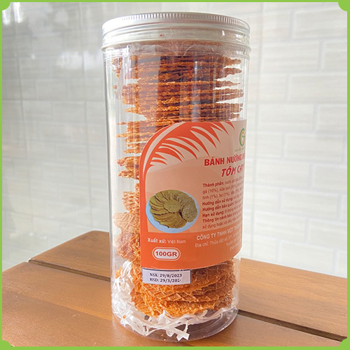 Bánh nướng tôm cay mặn